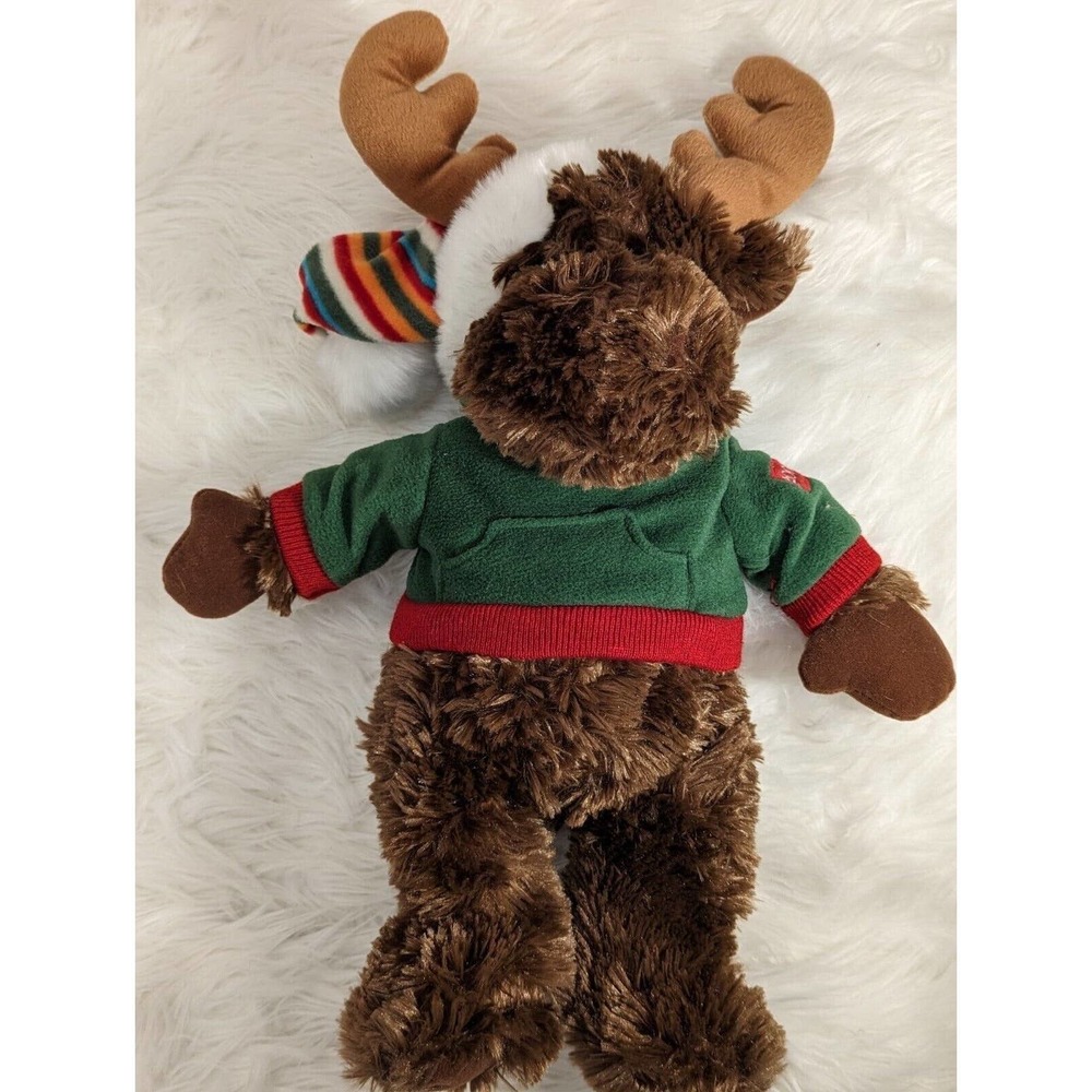 2005 St. Nicholas Square Plush 18” Moose Stuffed Animal Toy Christmas Kohl's